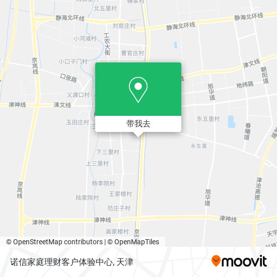 诺信家庭理财客户体验中心地图