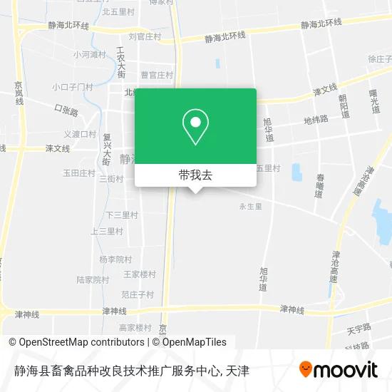 静海县畜禽品种改良技术推广服务中心地图
