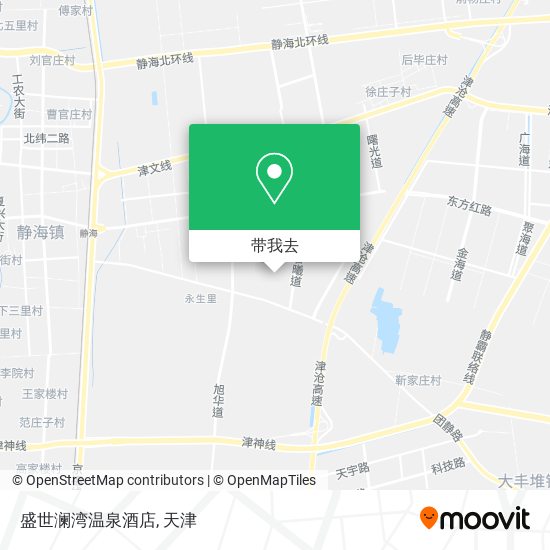 盛世澜湾温泉酒店地图