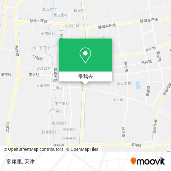 富康里地图