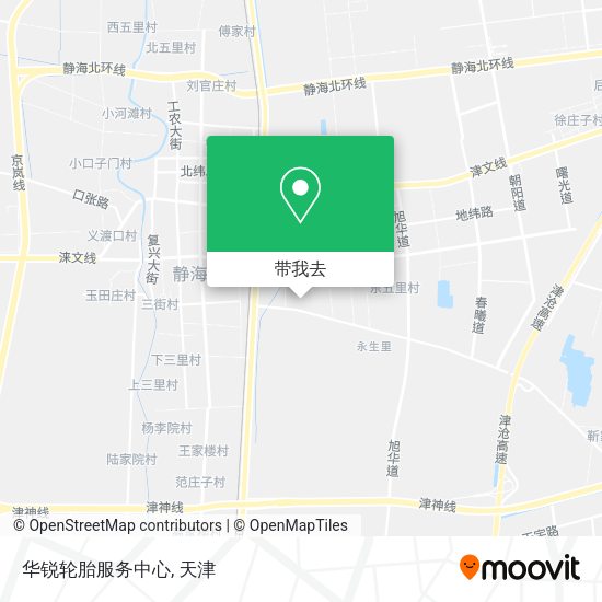 华锐轮胎服务中心地图