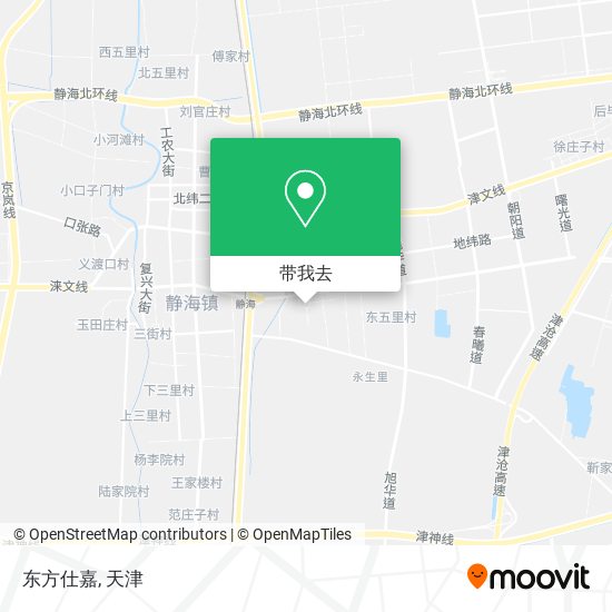 东方仕嘉地图