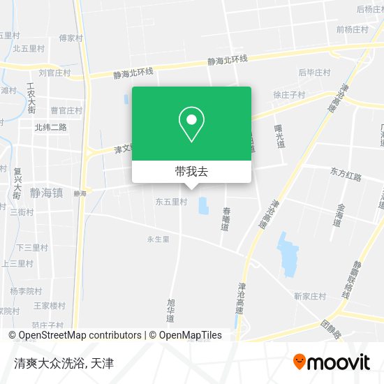 清爽大众洗浴地图