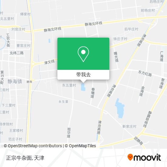 正宗牛杂面地图