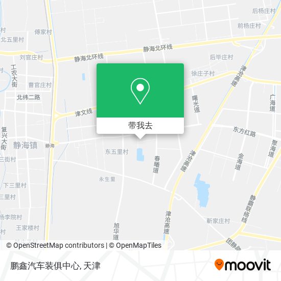 鹏鑫汽车装俱中心地图
