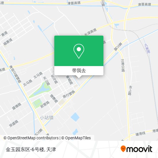 金玉园东区-6号楼地图
