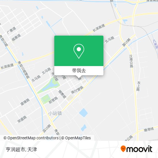 亨润超市地图