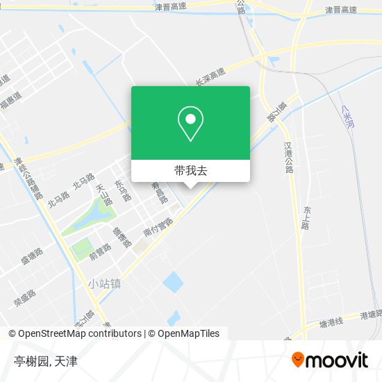 亭榭园地图