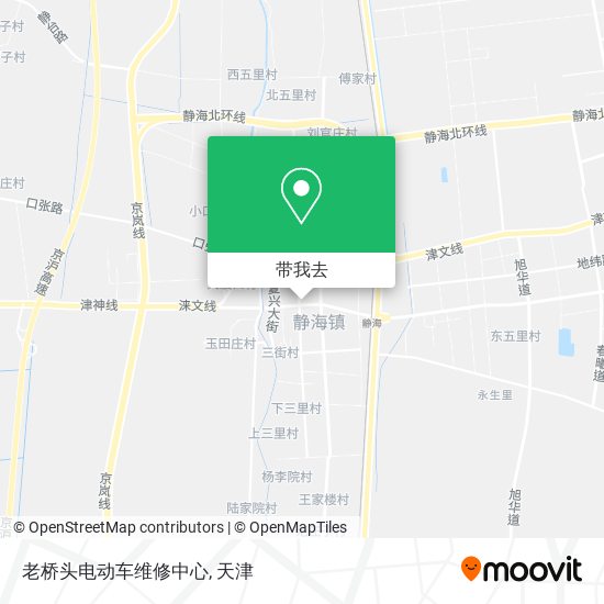 老桥头电动车维修中心地图