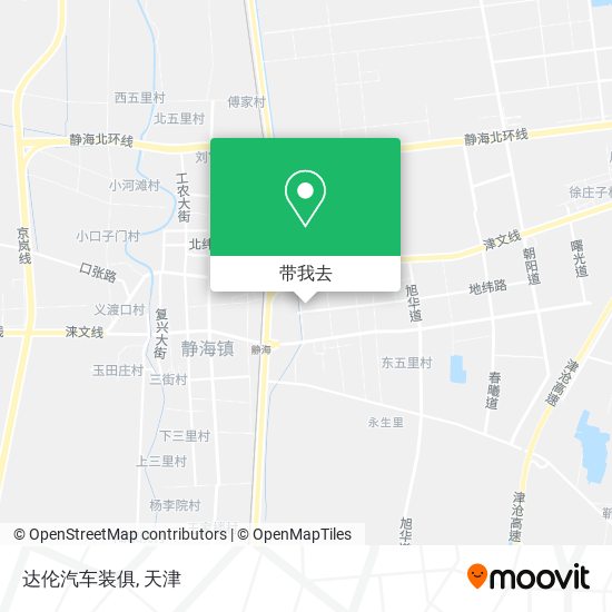 达伦汽车装俱地图