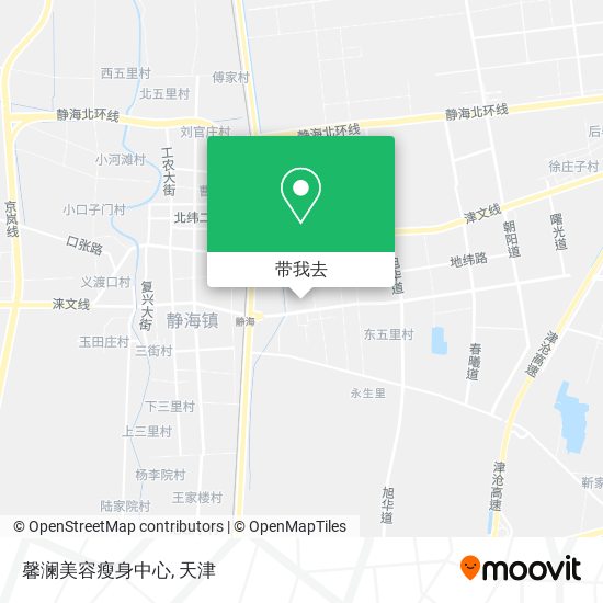 馨澜美容瘦身中心地图