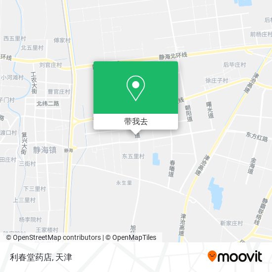 利春堂药店地图