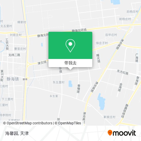 海馨园地图