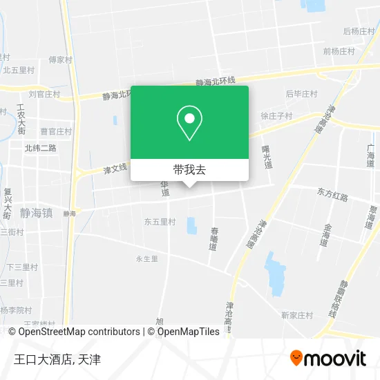 王口大酒店地图