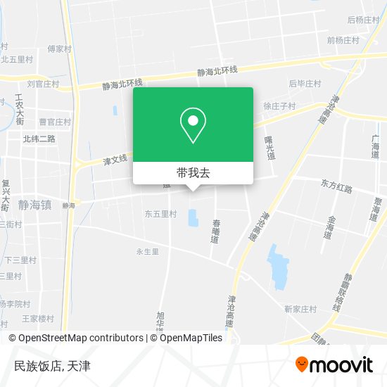 民族饭店地图