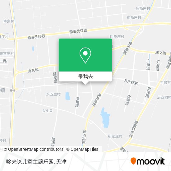 哆来咪儿童主题乐园地图