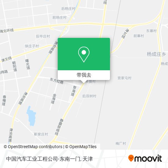 中国汽车工业工程公司-东南一门地图