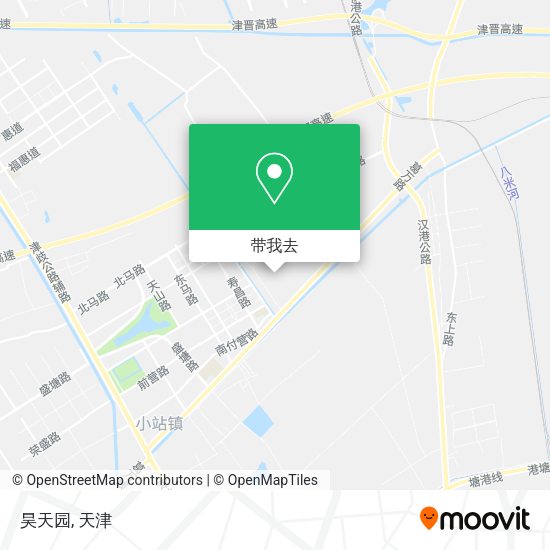 昊天园地图