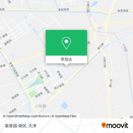 菊香园-南区地图