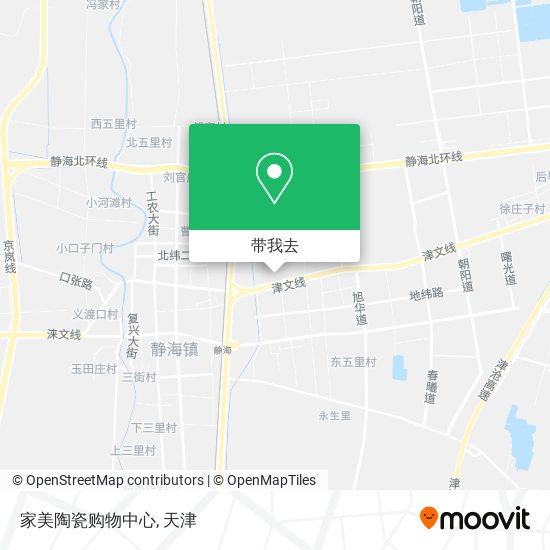 家美陶瓷购物中心地图