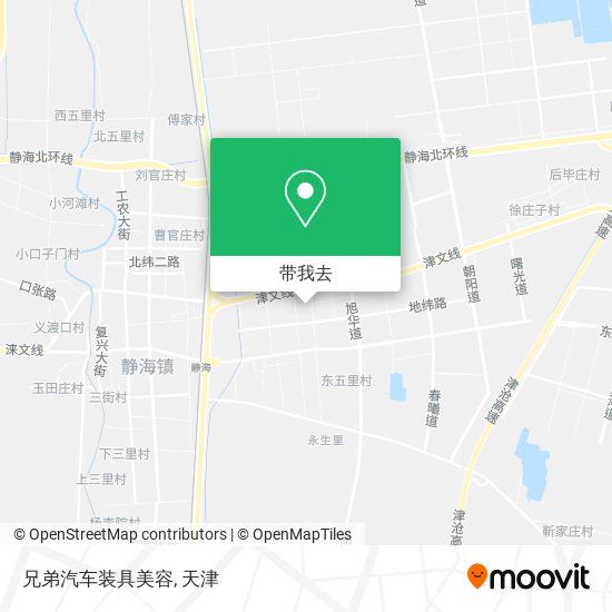 兄弟汽车装具美容地图
