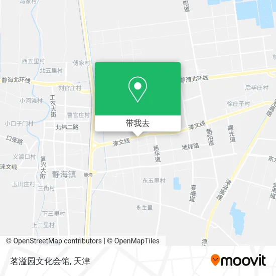 茗溢园文化会馆地图