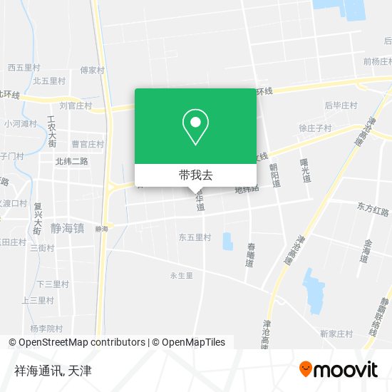祥海通讯地图