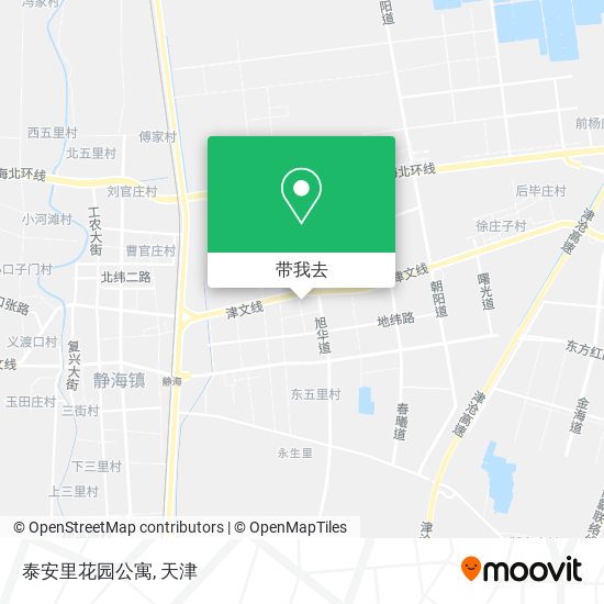 泰安里花园公寓地图