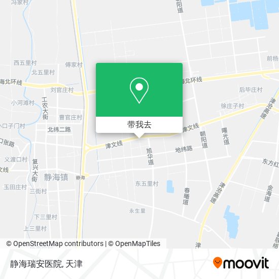 静海瑞安医院地图