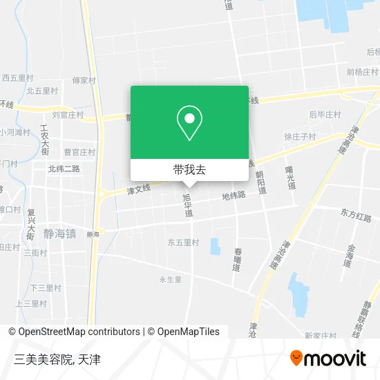三美美容院地图