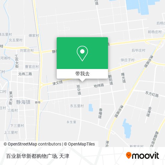 百业新华新都购物广场地图