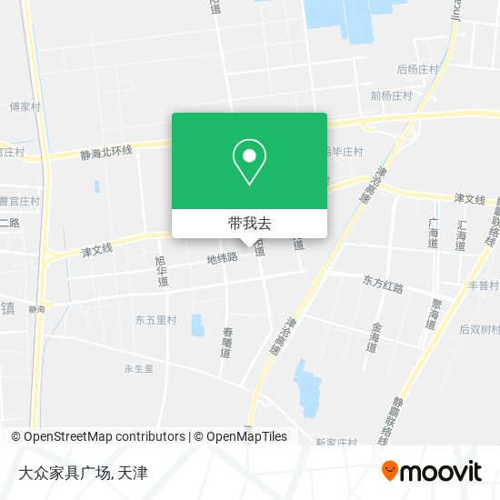 大众家具广场地图
