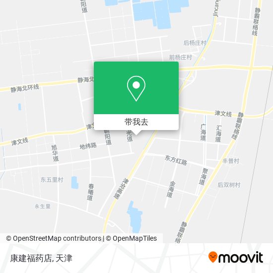 康建福药店地图