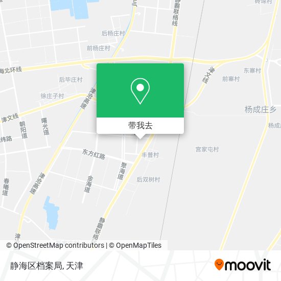 静海区档案局地图