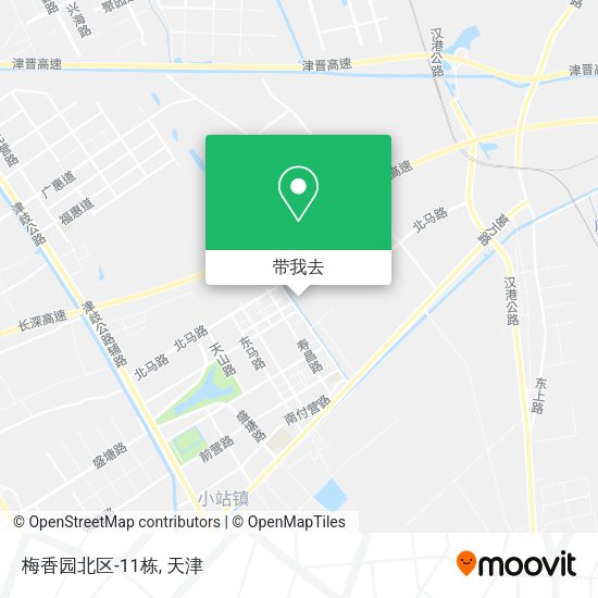 梅香园北区-11栋地图