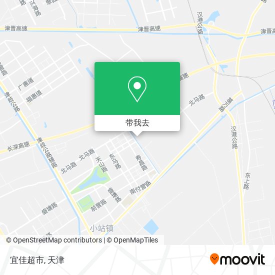 宜佳超市地图