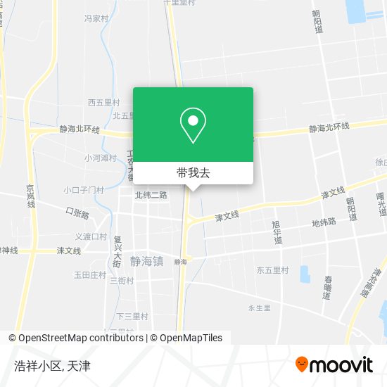 浩祥小区地图