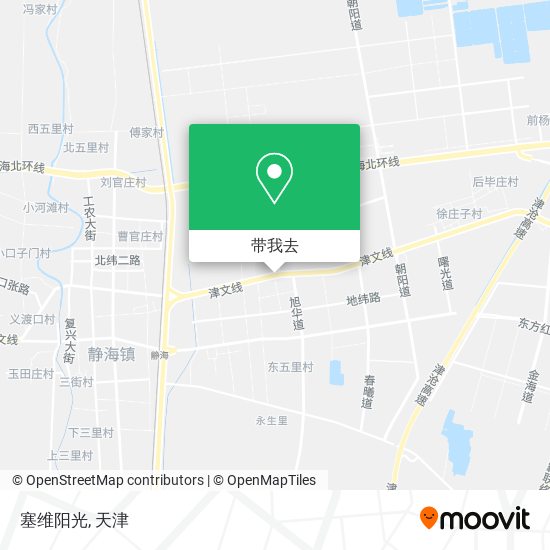 塞维阳光地图