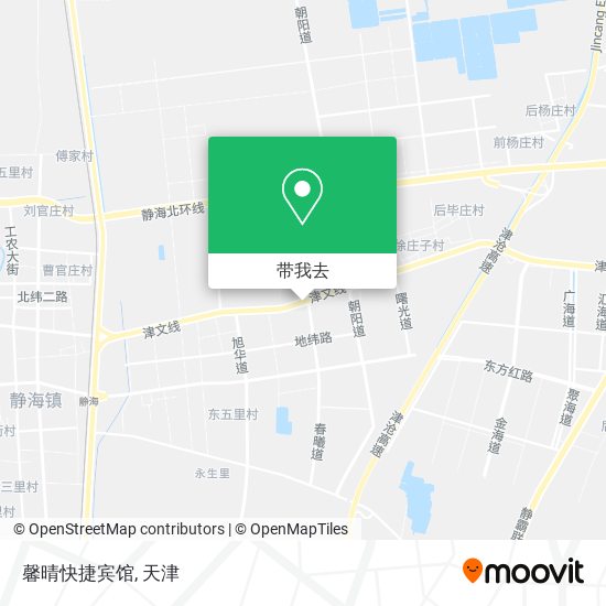 馨晴快捷宾馆地图