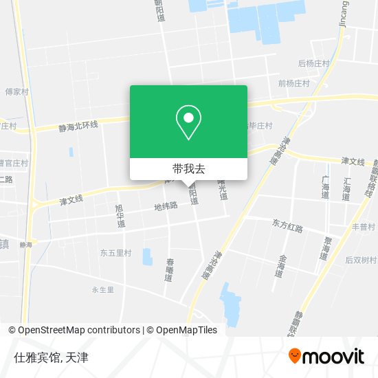 仕雅宾馆地图
