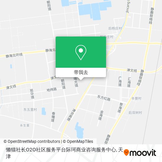 懒猫社长O2O社区服务平台际珂商业咨询服务中心地图