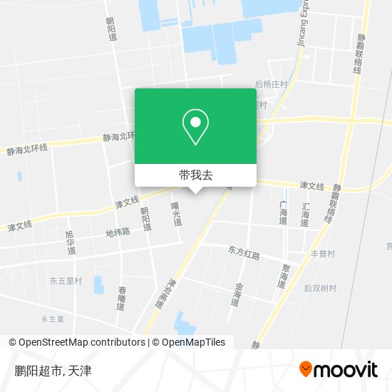 鹏阳超市地图