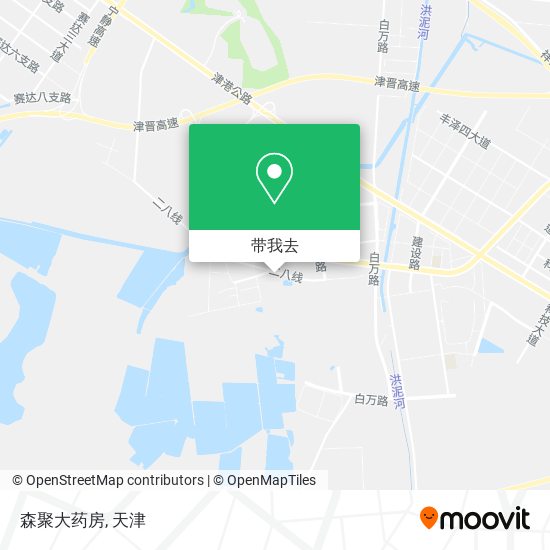 森聚大药房地图