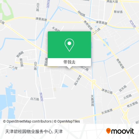 天津碧桂园物业服务中心地图