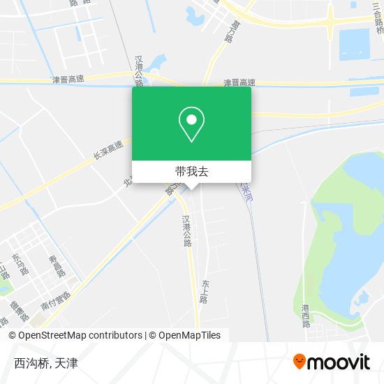 西沟桥地图