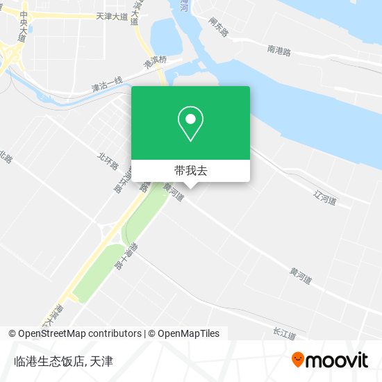 临港生态饭店地图