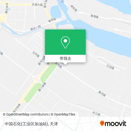 中国石化(工业区加油站)地图