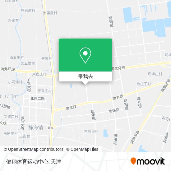 健翔体育运动中心地图