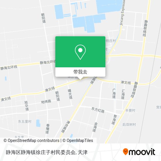 静海区静海镇徐庄子村民委员会地图