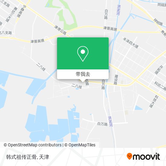 韩式祖传正骨地图